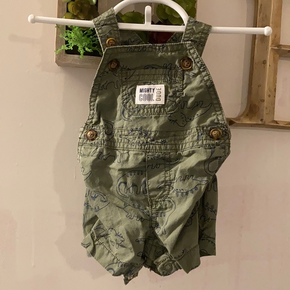 Dino overalls